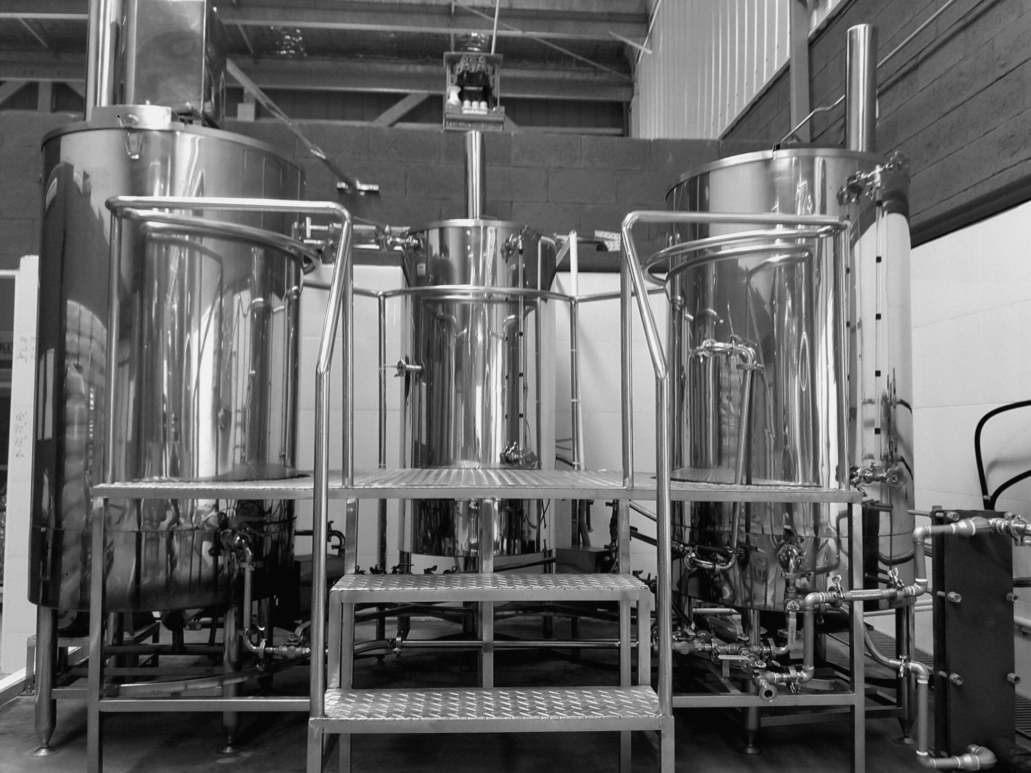 Brewing system of Alkemia factory