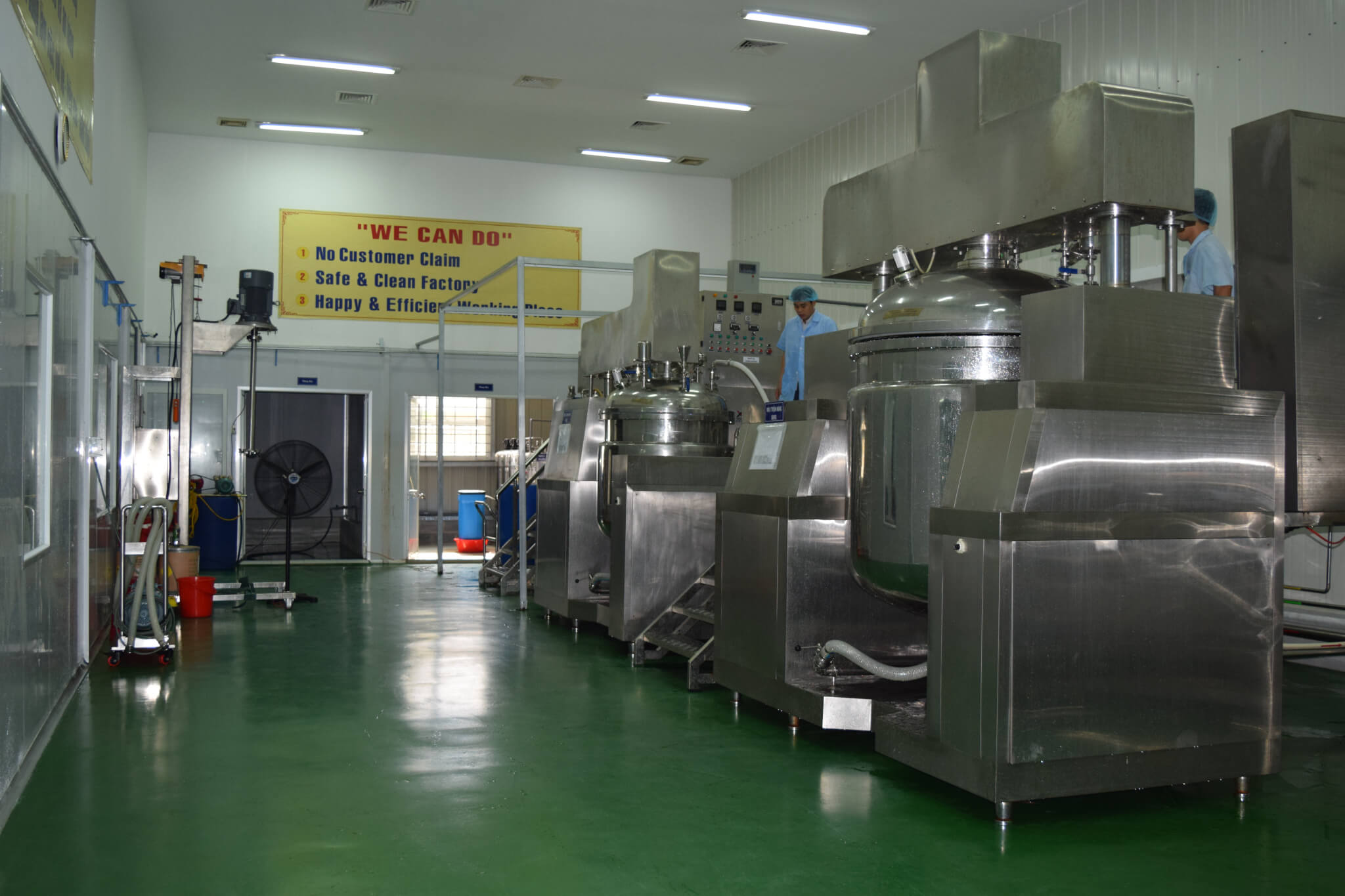 Cosmetics production process of SOVICOS JSC